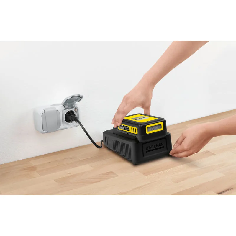 Starter Kit Battery Power 18 V / 2,5 Ah Akku / 18 V Schnellladegerät