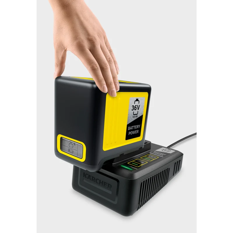 Starter Kit Battery Power 36 V / 5,0 Ah Akku / 36 V Schnellladegerät