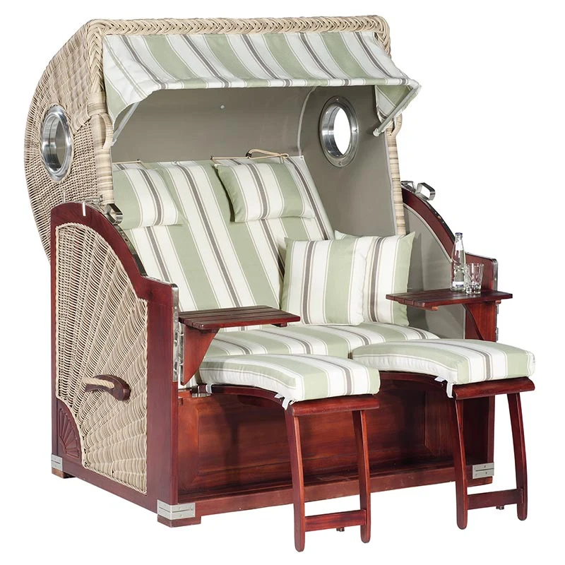 Strandkorb Rustikal 500 PLUS Comfort 1227/taupe