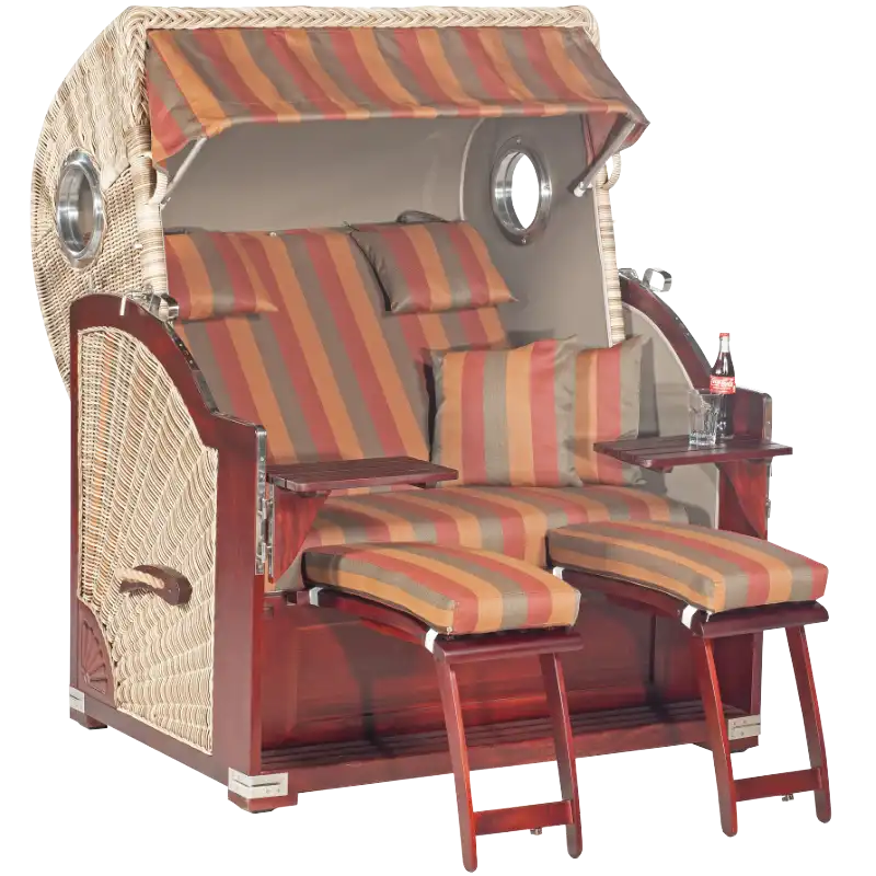 Strandkorb Rustikal 500 PLUS Comfort 1199/taupe