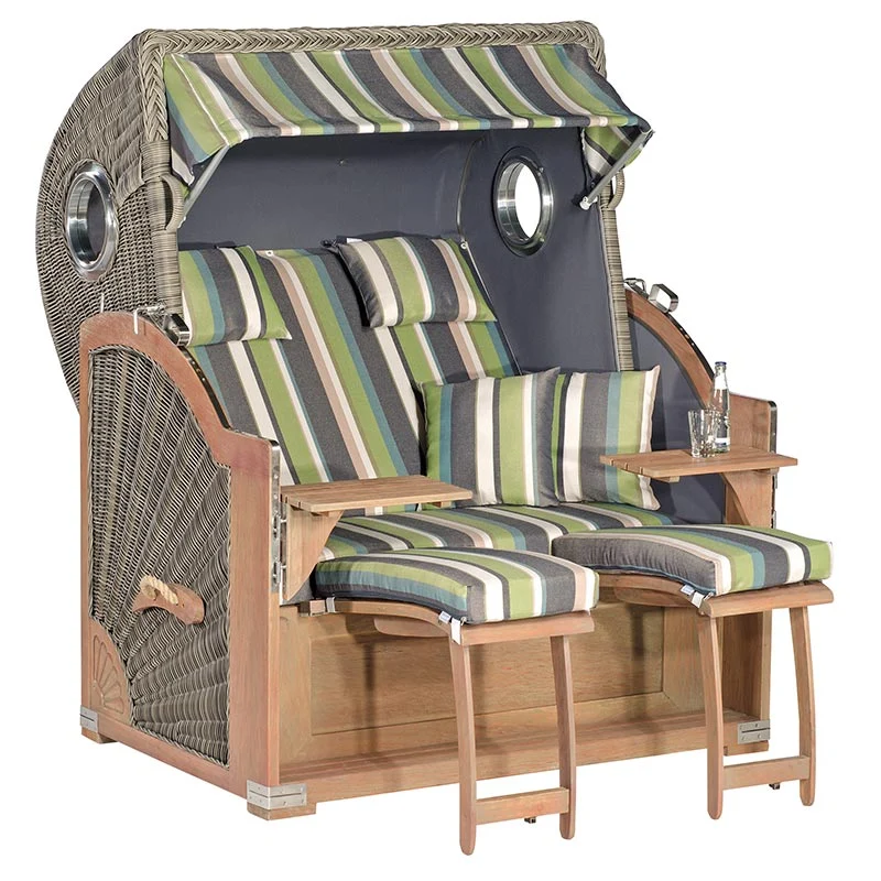 Strandkorb Rustikal 500 PLUS Comfort 1226/anthrazit