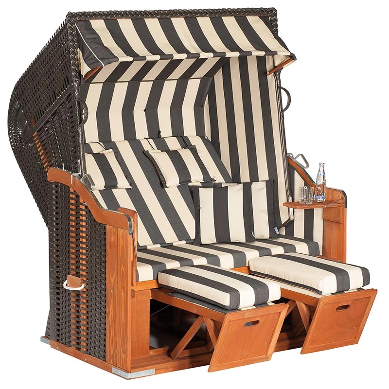 Strandkorb Rustikal 250 PLUS XL anthrazit 1180