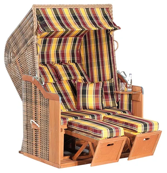 Strandkorb Rustikal 250 PLUS beige 1216