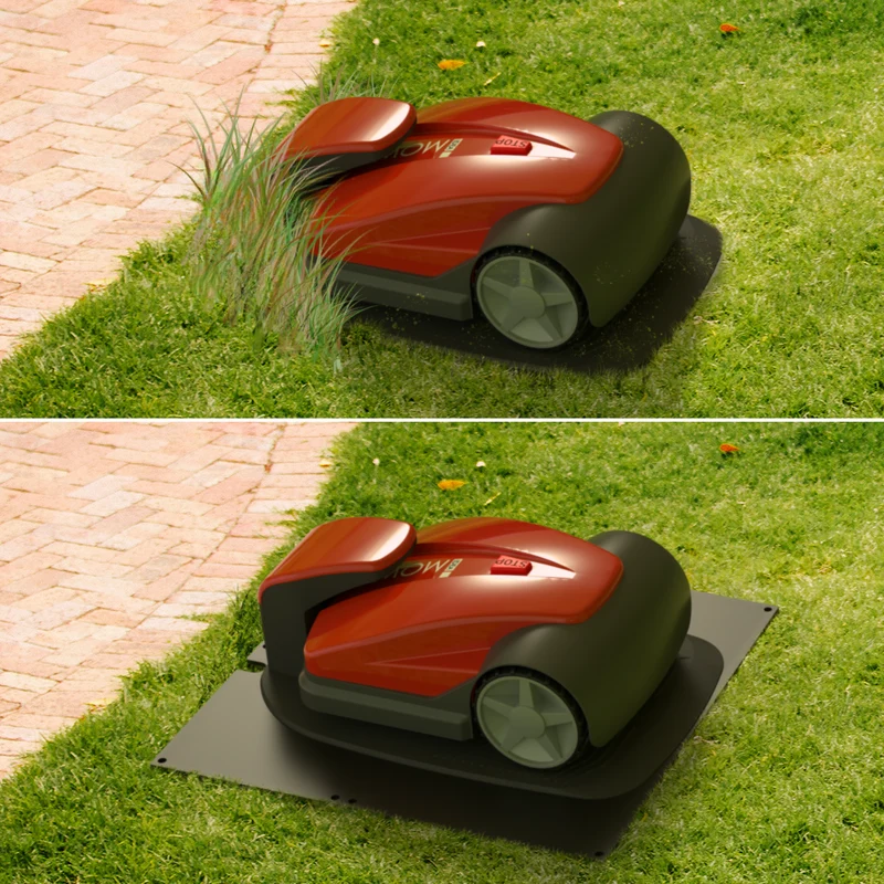 Plattaform – saubere Basis für Mähroboter-Ladestationen