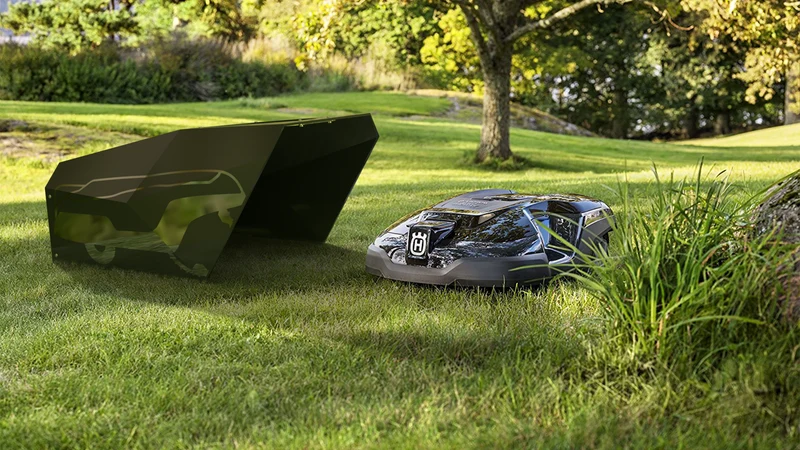 Cyber – Garage per Husqvarna Automower con filo perimetrale
