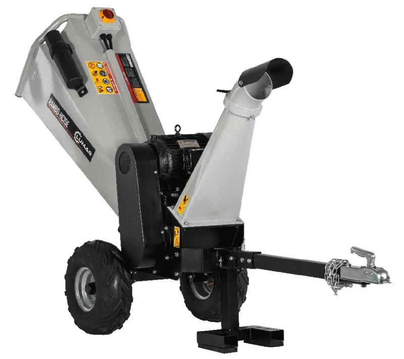 Lumag Häcksler mit Elektromotor RAMBO HC 15E - Trommelhäcksler 400 Volt