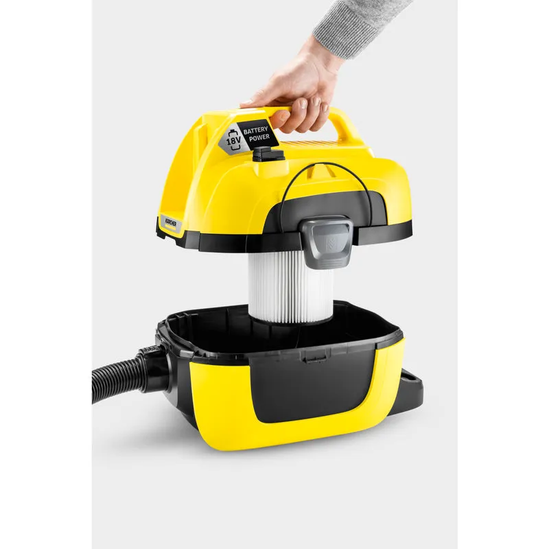 Akku-Mehrzwecksauger WD 1 Compact Battery - Grundgerät ohne Akku und Ladegerät