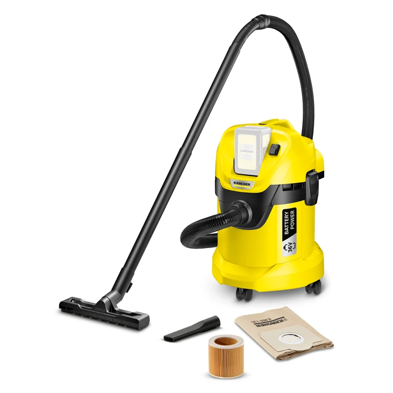Akku-Nass-/Trockensauger WD 3 Battery - Grundgerät ohne Akku und Ladegerät