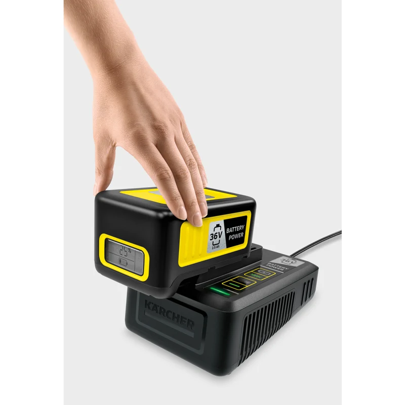 Starter Kit Battery Power 36 V / 2,5 Ah Akku / 36 V Schnellladegerät