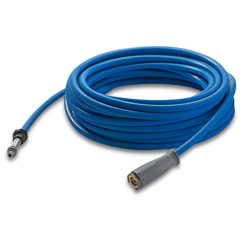 Hochdruckschlauch Lebensmittel, 20 m, 400 bar, 1 x M22 x 1,5 / 1 x AVS-Anschluss