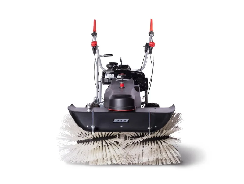 4F Schmutz- und Schneekehrmaschine Limpar 104 Pro B&S E-Start mit Winterkehrbürste