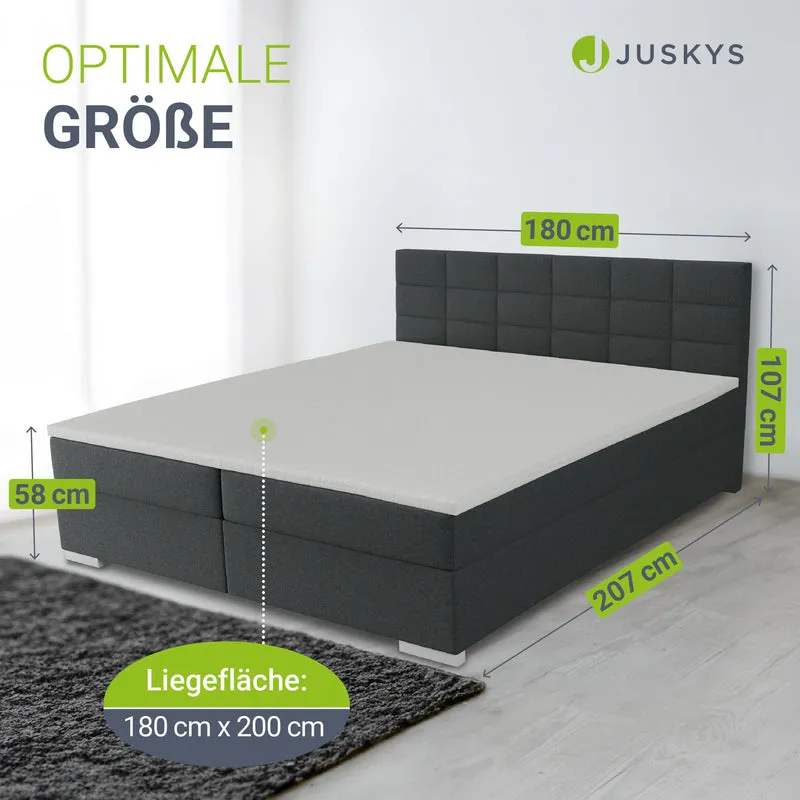 Boxspringbett Seattle - Malmo-Stoff