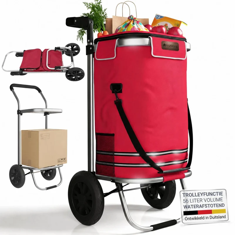 3in1 Einkaufstrolley - 56 L Kapazität