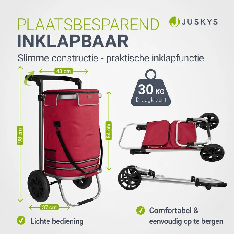 3in1 Einkaufstrolley - 56 L Kapazität