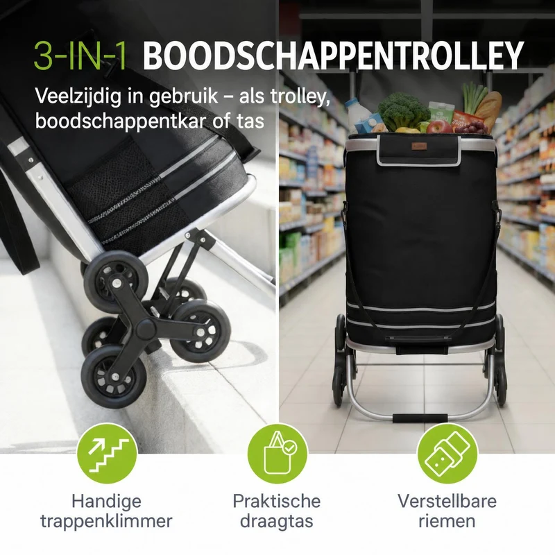Einkaufstrolley Treppensteiger