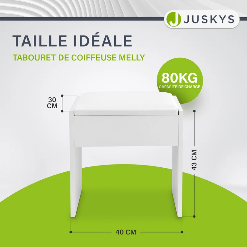 Schminktisch Hocker Melly