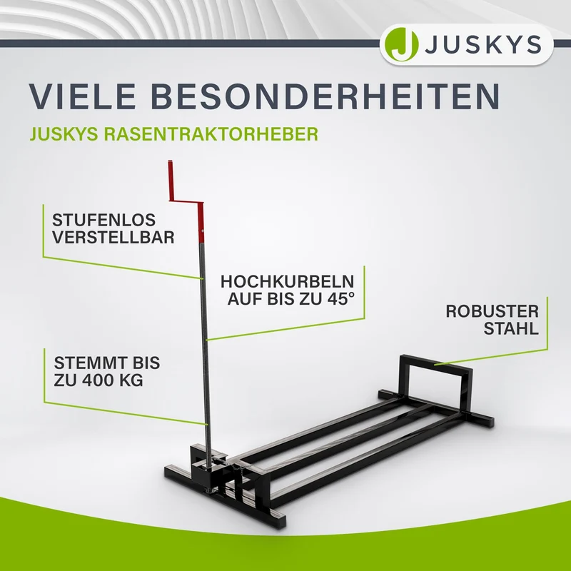 Rasentraktorheber bis 400 kg