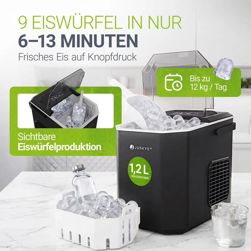 Eiswürfelmaschine mit Selbstreinigung IceOracle