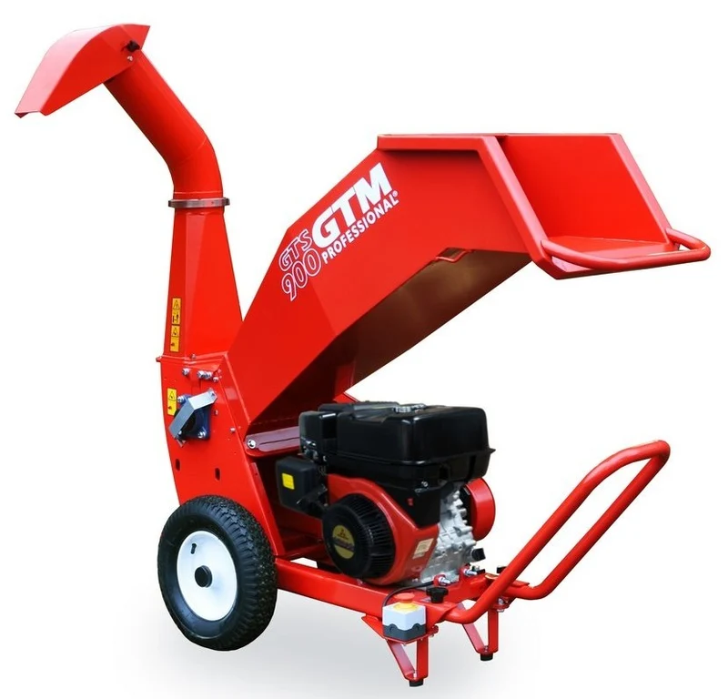 GTM Professional Benzin-Häcksler GTS900MTO - mit drehbarem Auswurf