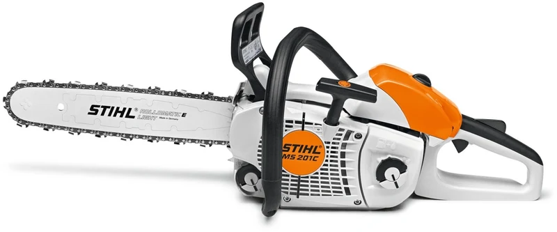 STIHL Profi Motorsäge MS 201 C-M, PS3, Schienenlänge 35cm