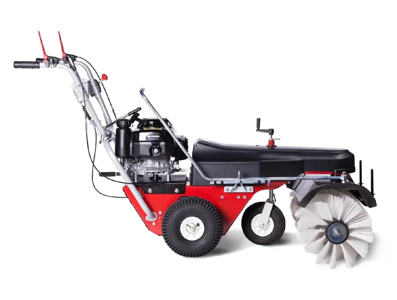 4F Schmutz- und Schneekehrmaschine Limpar 102 E-Start mit Winterkehrbürstensatz