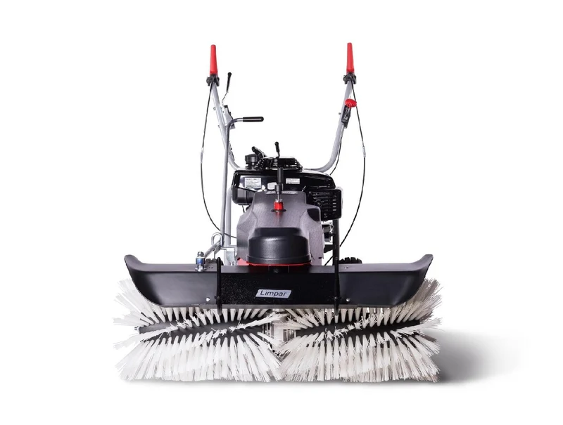 4F Schmutz- und Schneekehrmaschine Limpar 102 B&S mit Winterkehrbürstensatz