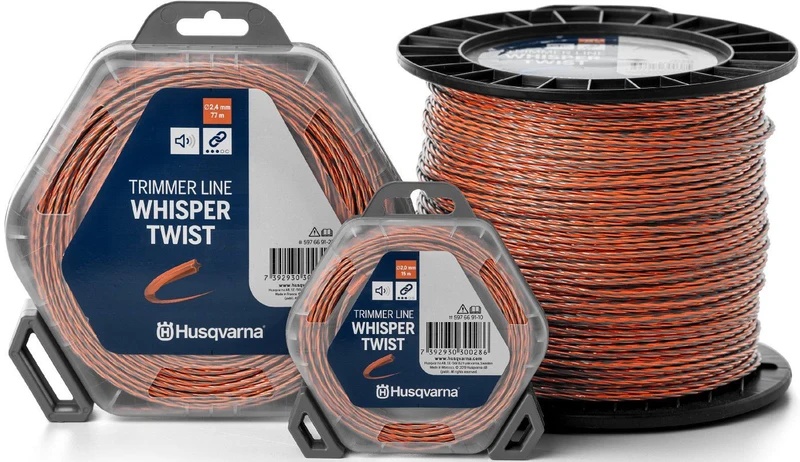 Husqvarna Trimmerfaden Whisper Twist 3mm / 210 m Länge