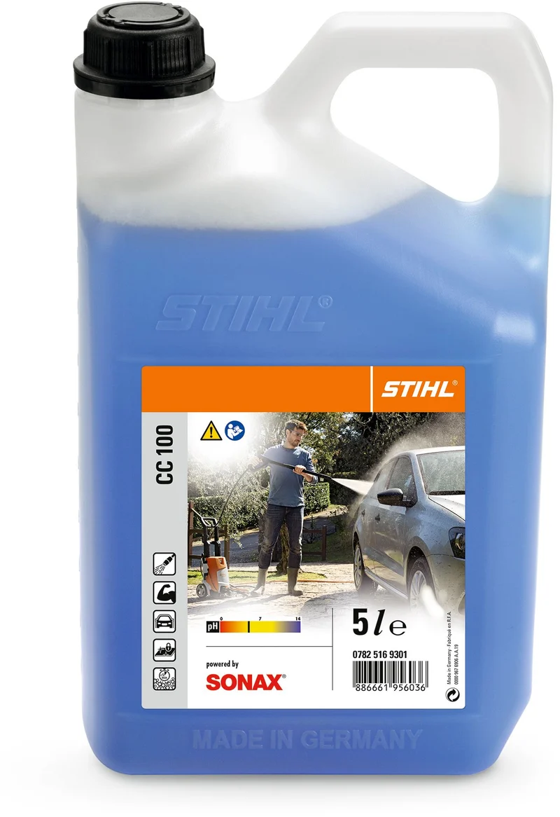 STIHL Stihl Fahrzeugshampoo & Wachs CC 100, 5 l