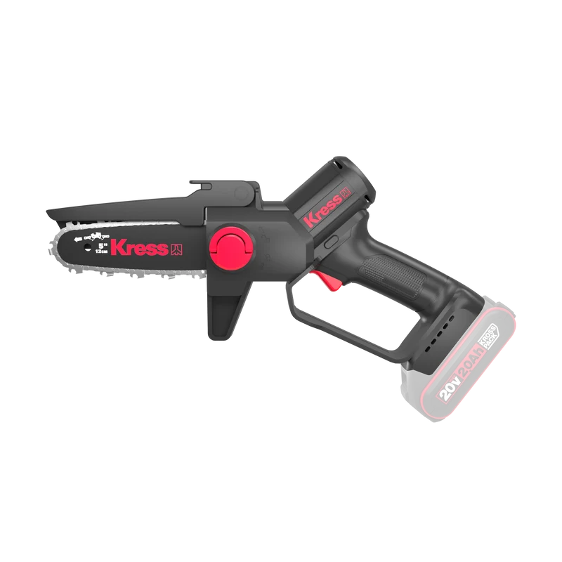 Kress 20 V 12 cm bürstenlose Einhand-Kettensäge