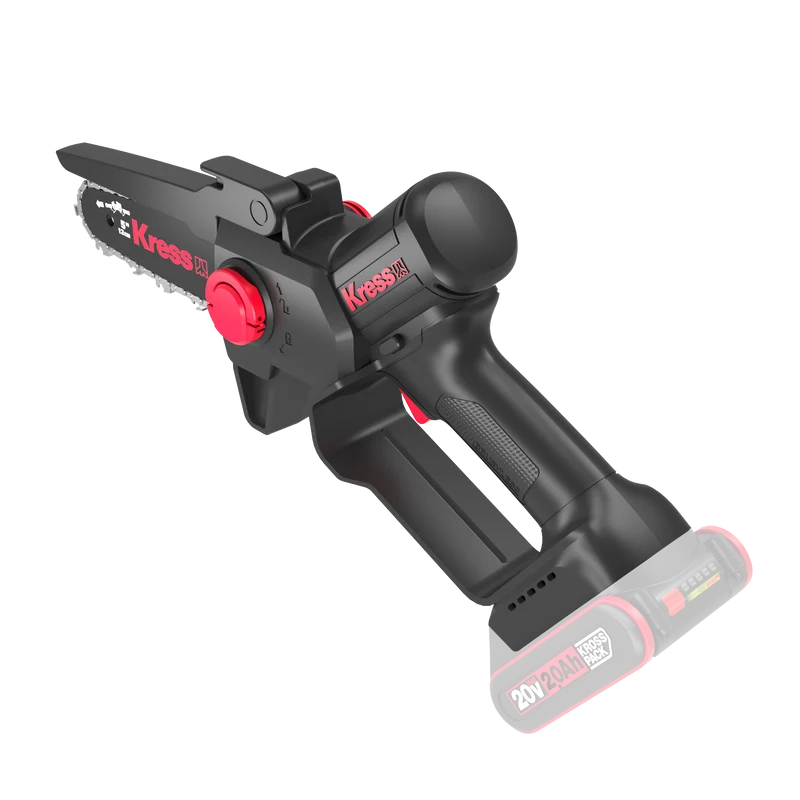 Kress 20 V 12 cm bürstenlose Einhand-Kettensäge
