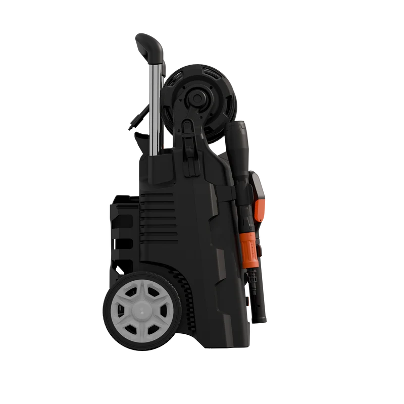 Yard Force 2800W Hochdruckreiniger EW U15DU – TPS Twin Power (Doppelpumpe), 150 Bar, 550 l/h, Digitale Pistole, 8m Schlauch
