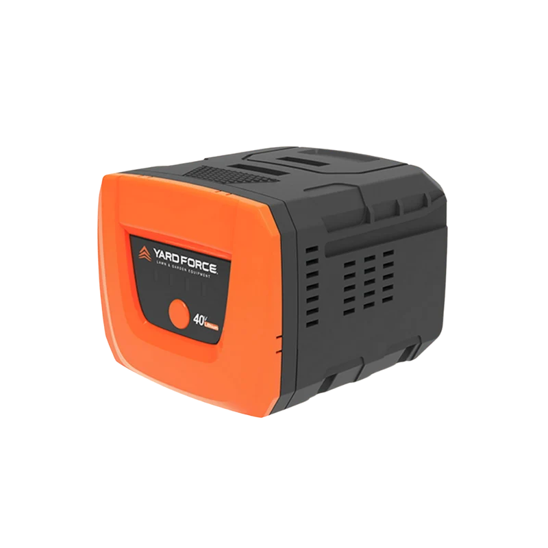 Yard Force 40V 4,0 Ah Lithium-Ionen-Akku AL G40 – Für GR40-Serie, Extra lange Laufzeit, Konstante Leistung, Einfaches Wechselsystem