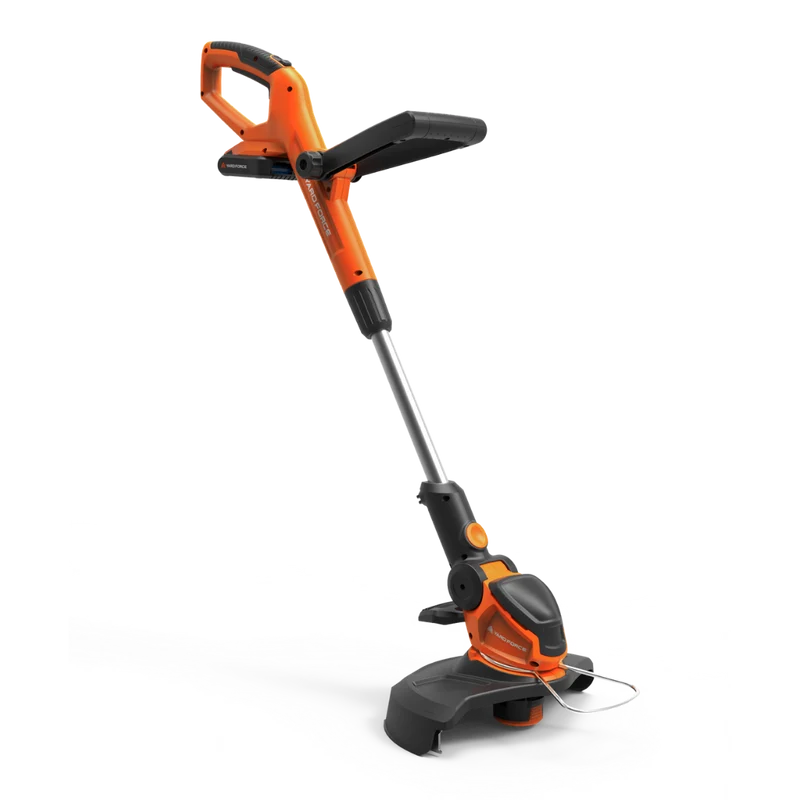 Yard Force 20V Akku-Rasentrimmer LT C25W – 25 cm Schnittbreite, Teleskopstiel (95-110 cm), Auto-Feed (Sologerät / Ohne Akku & Ladegerät)
