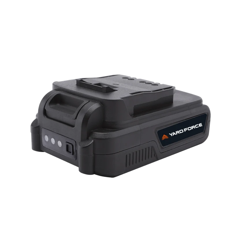 Yard Force 20V 2,5 Ah Lithium-Ionen-Akku AL C25 – Für CR20-Serie, Kompakt & Zuverlässig, Einfaches Wechselsystem