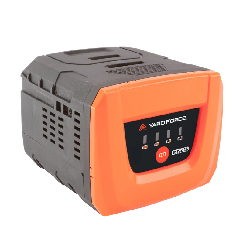 Yard Force 40V 2,5 Ah Lithium-Ionen-Ersatzakku AL G25 – Für GR40-Serie, Kompakt & Robust, Einfaches Wechselsystem