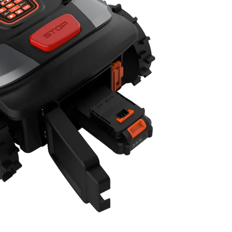 Yard Force 20V KI-Mähroboter i600 (Neuheit 2026) – Ohne Begrenzungskabel, Drop & Go, KI-Kamera-Navigation, Wi-Fi/App, für bis zu 600 m²
