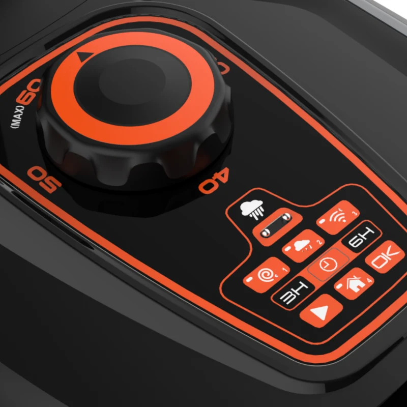Yard Force 20V KI-Mähroboter i600 (Neuheit 2026) – Ohne Begrenzungskabel, Drop & Go, KI-Kamera-Navigation, Wi-Fi/App, für bis zu 600 m²