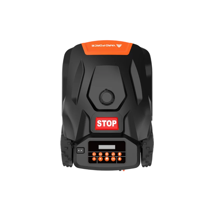 Yard Force 20V Mähroboter MB800 – für bis zu 800 m², Brushless Motor, App-Steuerung, 18 cm Schnittbreite, 40 % Steigung, Regensensor, inkl. Zubehör