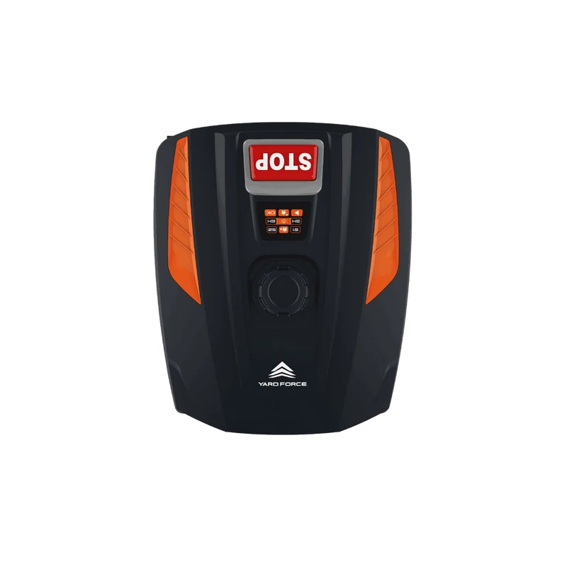 Yard Force 20V Mähroboter MB400 – für bis zu 400 m², Bluetooth App-Steuerung, 16 cm Schnittbreite, 30 % Steigung, inkl. Installations-Set