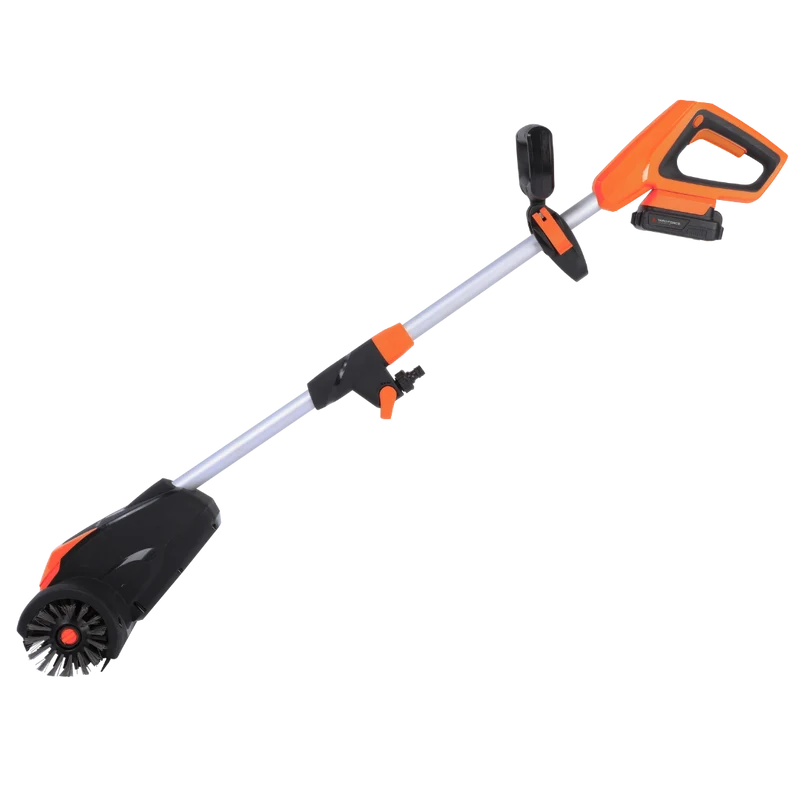 Yard Force 20V Akku-Terrassenreiniger LW CPC2 – 20 cm Arbeitsbreite, inkl. 20V 4,0 Ah Akku & Ladegerät, Wasseranschluss für Nassreinigung, 2 Geschwindigkeitsstufen