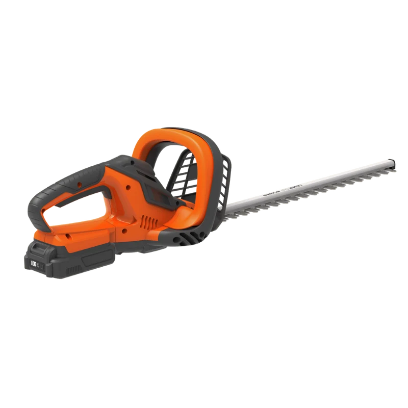 Yard Force 20V Akku-Heckenschere LH C45-EU – 51 cm Schnittlänge, 16 mm Zahnabstand, inkl. 20V 2,0 Ah Akku & Ladegerät, Elektronische Bremse & Messerschutz