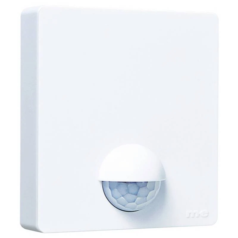 B-Ware m-e modern-electronics Bewegungsmelder 120° IP54 Außenbereich Weiß 300m