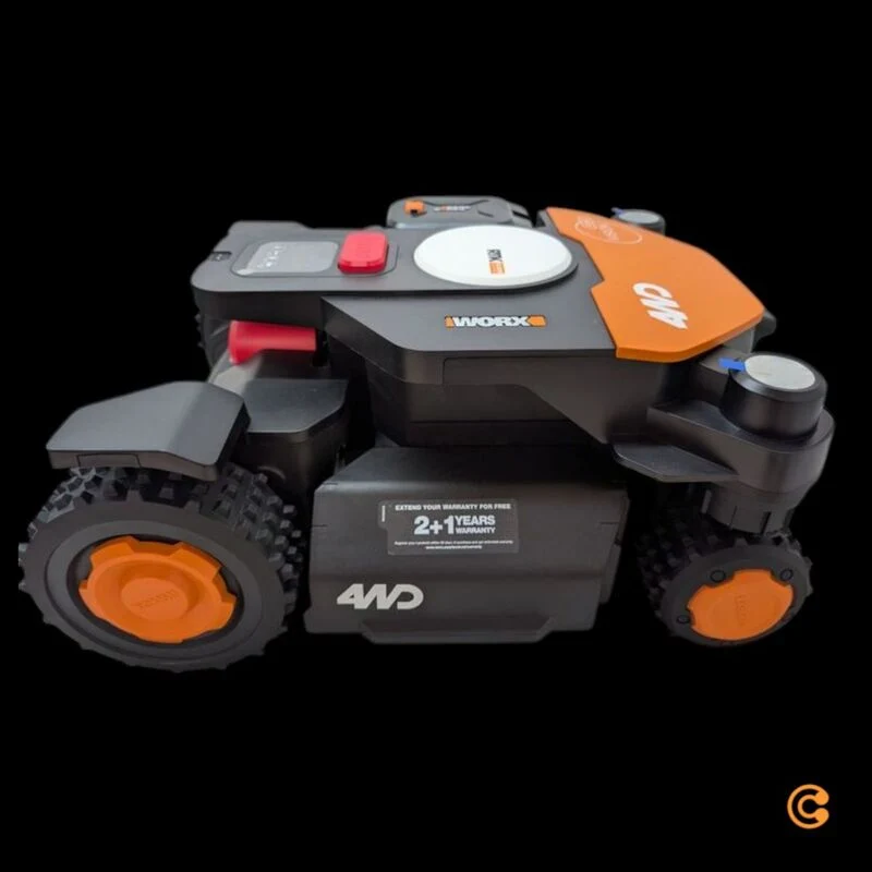 C-Ware Worx Mähroboter WR340E M600 4WD Rasenroboter Landroid Vision Cloud ohne Kabel