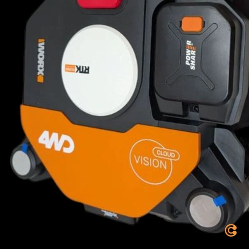 C-Ware Worx Mähroboter WR340E M600 4WD Rasenroboter Landroid Vision Cloud ohne Kabel