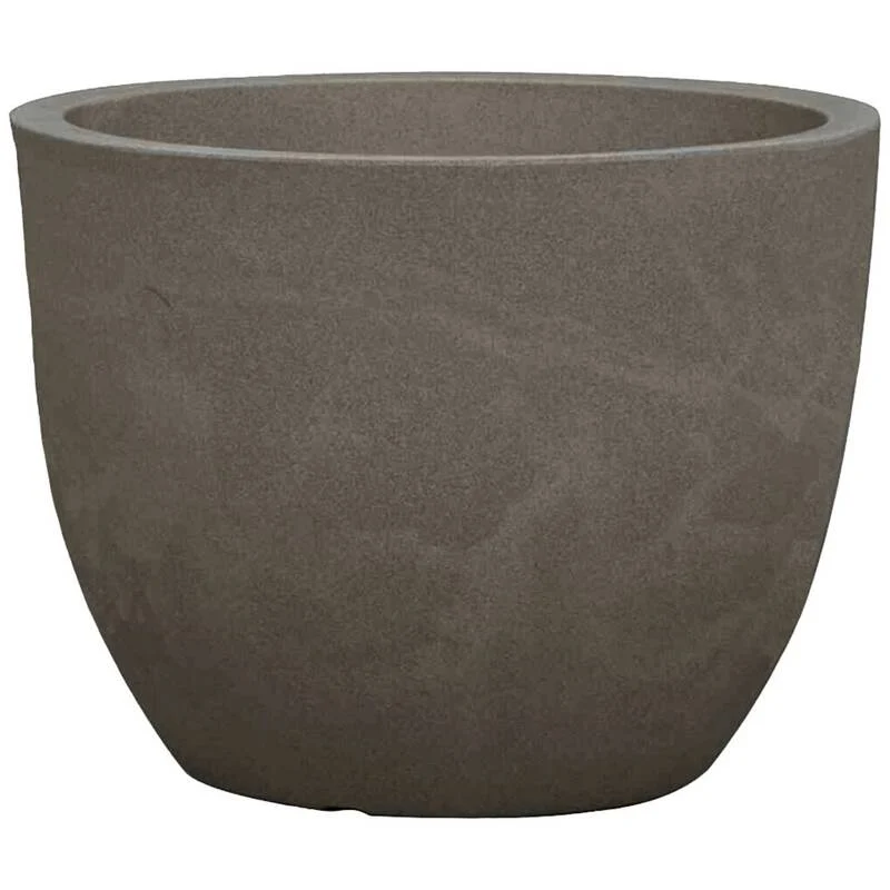 B-Ware Siena Garden Pflanzgefäß Kunststoff Granit 460mm x 600mm Garten Dekoration