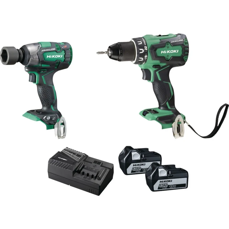 Hikoki Akku-Combo-Kit HiKOKI KC18DPL, 18V