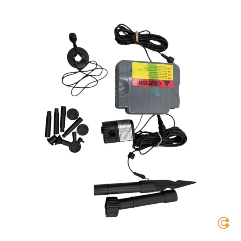 B-Ware Esotec Solar Pumpenset Palermo Teichpumpe Wasserspiel 330L/H Gartenbewässerung