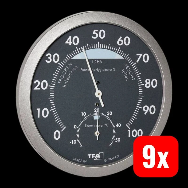 B-Ware TFA Dostmann Thermo-/Hygrometer analog 45.2043.51 Innenluftfeuchte 0-100%