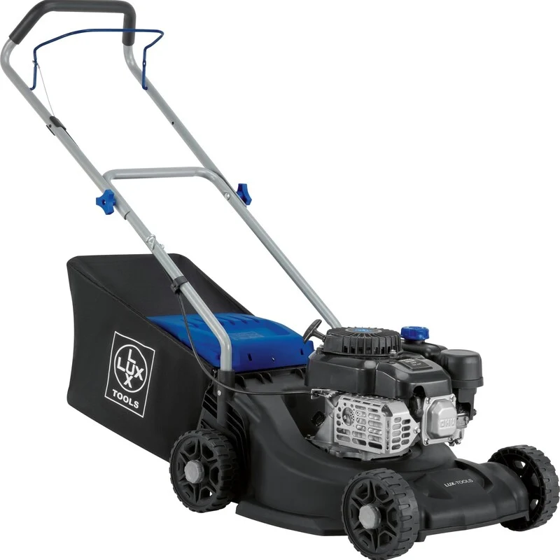 B-Ware LUX-TOOLS Benzin-Rasenmäher B-RM-132/40 Mäher 2,1 kW 132cm³ 40cm Schnittbreite
