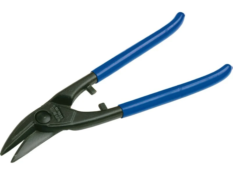 B-Ware LUX-TOOLS Lochschere 250mm Klemmschutz Kunststoffgriff Heimwerker Werkzeug 78cm